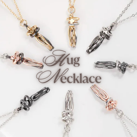 Hug Necklace for Couples