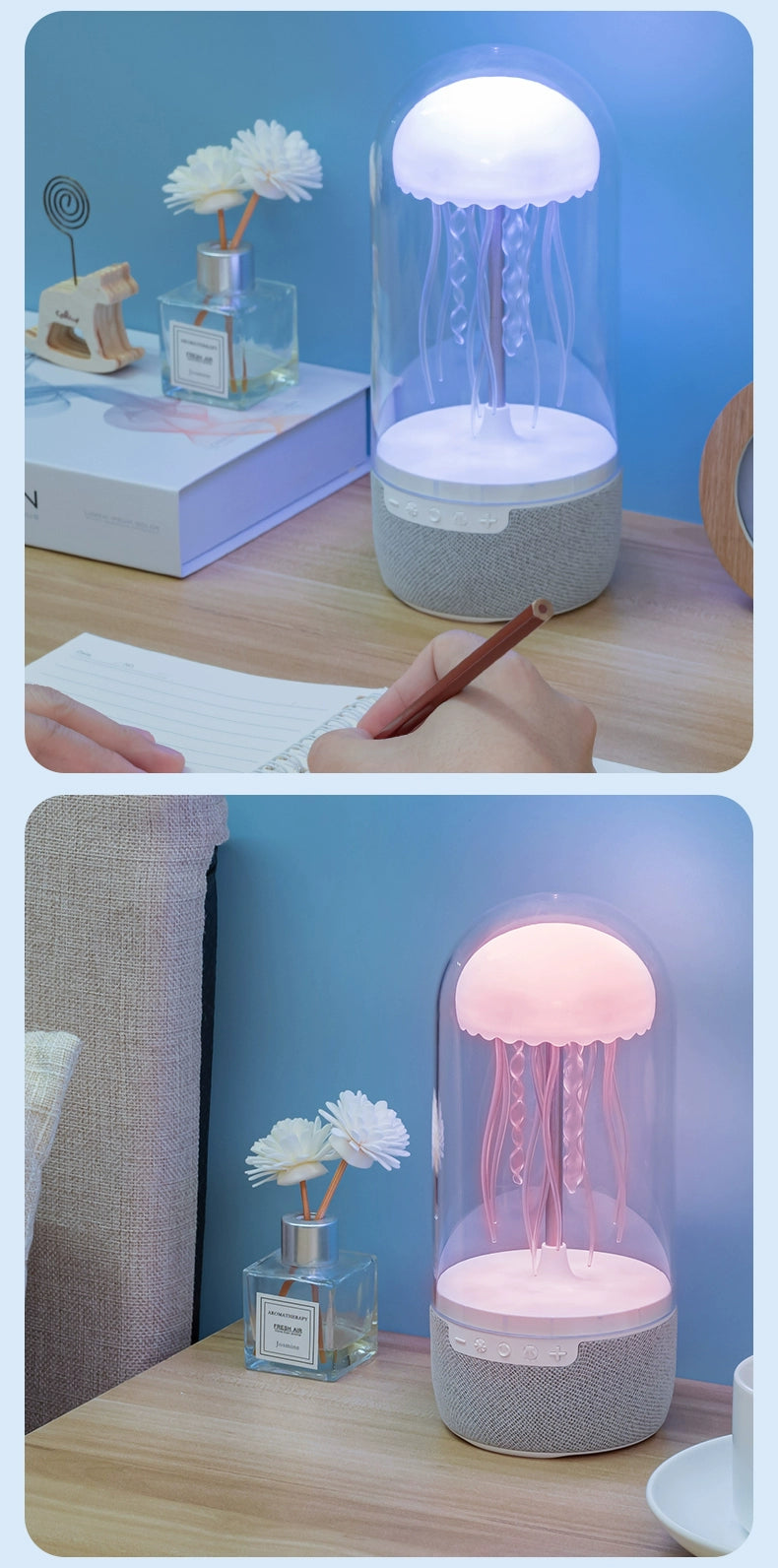 Jellyfish Lamp and  Bluetooth Speaker