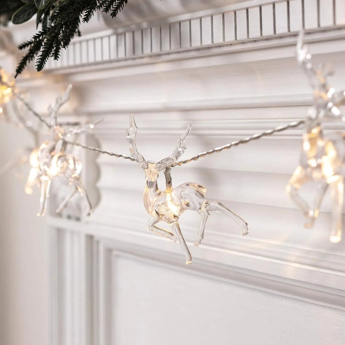 Christmas Reindeer String Lights  Decoration For Home