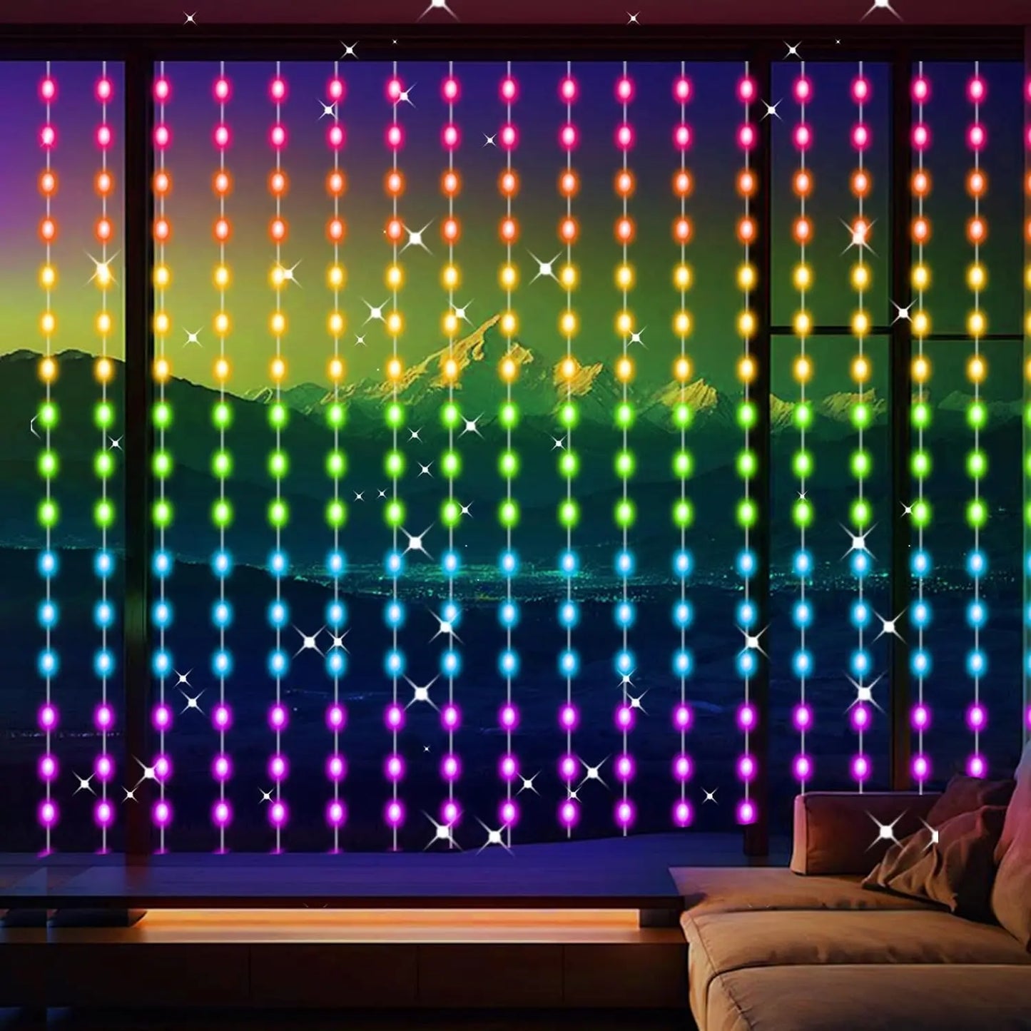 Smart LED Curtain Lights