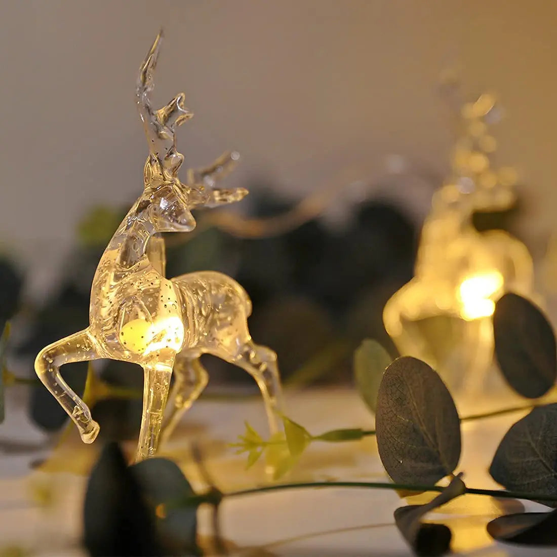 Christmas Reindeer String Lights  Decoration For Home