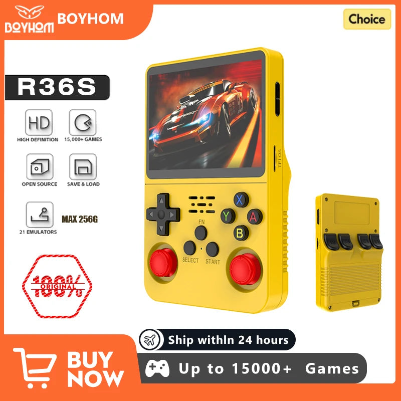 Retro Handheld Game Console