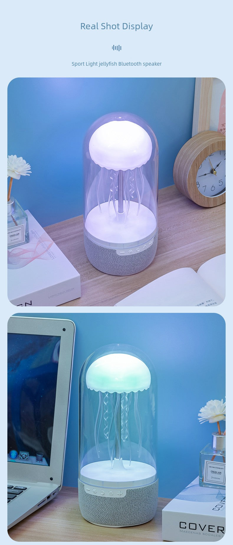 Jellyfish Lamp and  Bluetooth Speaker